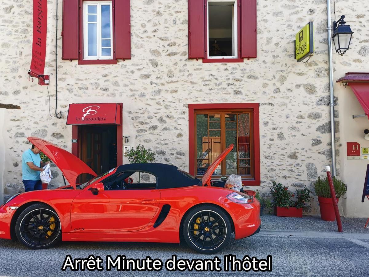 Logis Hotel Restaurant La Barguillere Saint-Pierre-de-Riviere Экстерьер фото